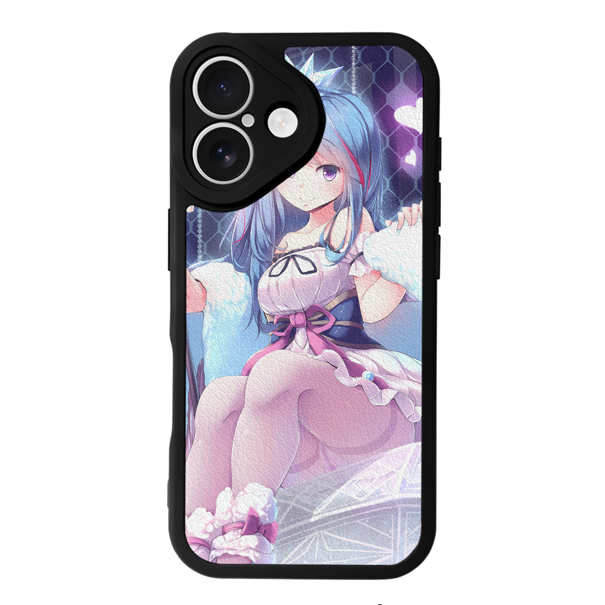 （画像用） 遊☆戯☆王 Yu-Gi-Oh! 【iPhone 16シリーズ対応】シリコンスマホケース（レザー調） 材質：シリコン